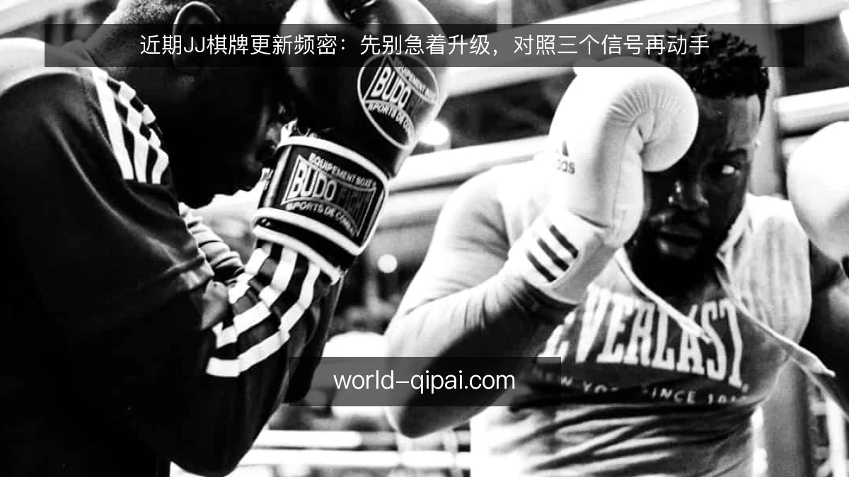 近期JJ棋牌更新频密：先别急着升级，对照三个信号再动手